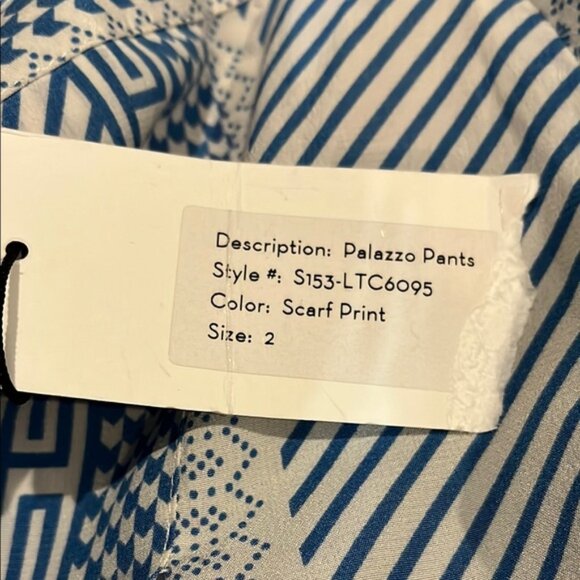 NWT Veronica Beard silk palazzo pants - Picture 2 of 10